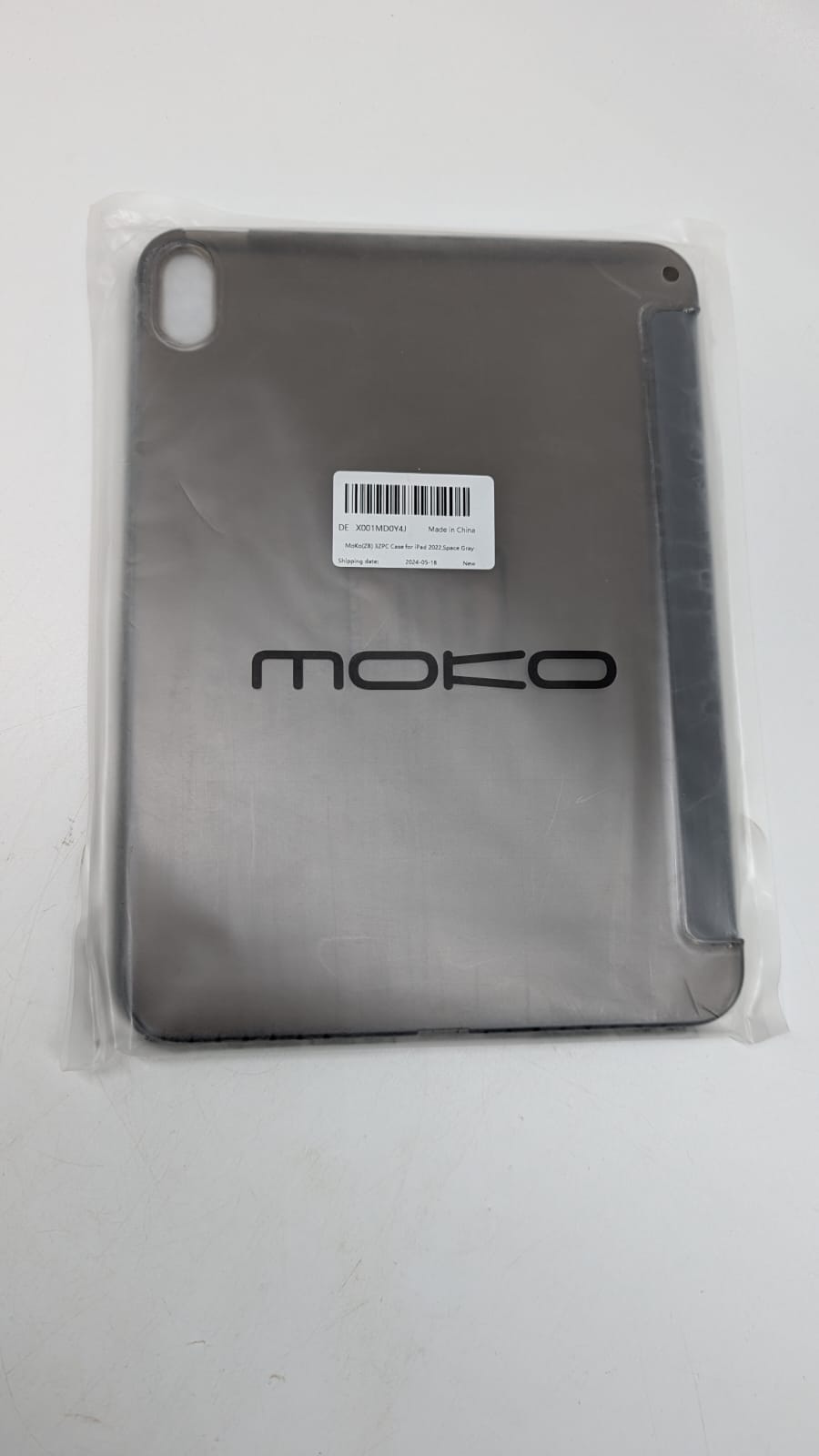 📱 MoKo iPad Hülle 11"/10,9" – Space Grau, Standfunktion - B-Ware