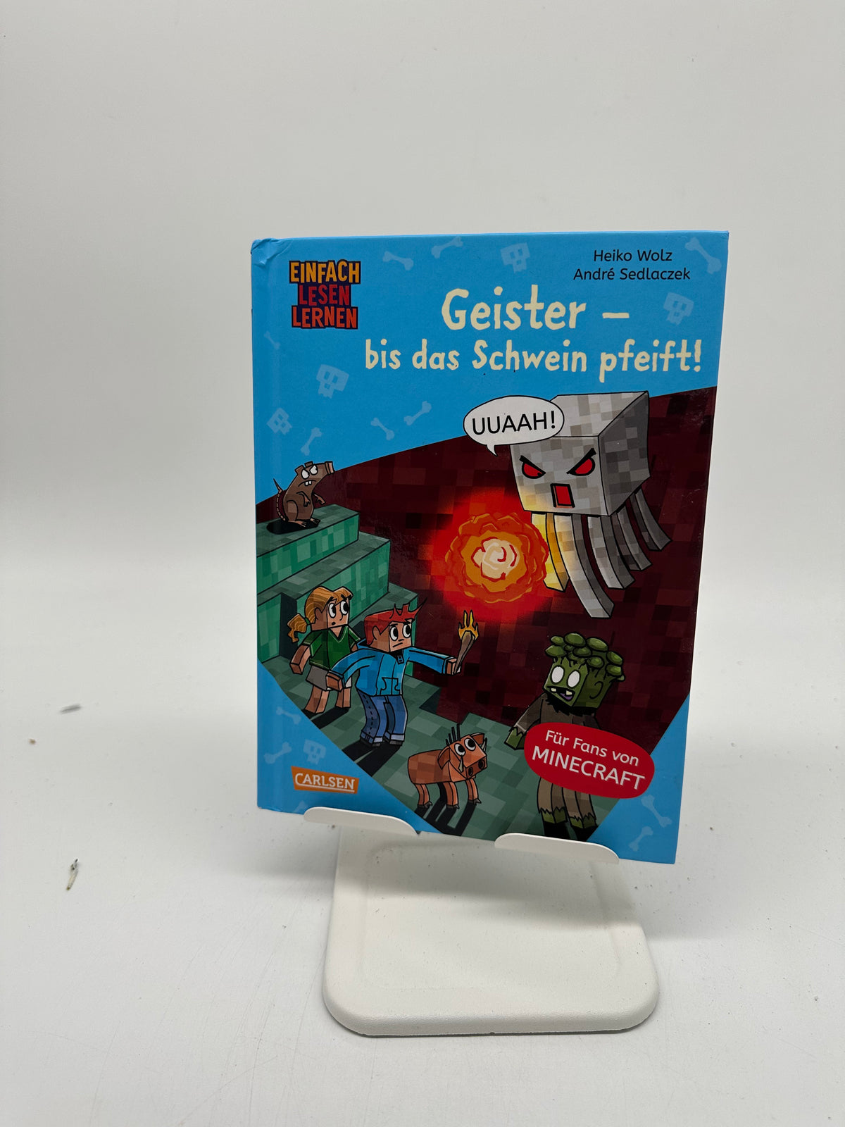 🧝♂️ Minecraft 6: Geister – bis das Schwein pfeift! (Einfach Lesen Lernen)
