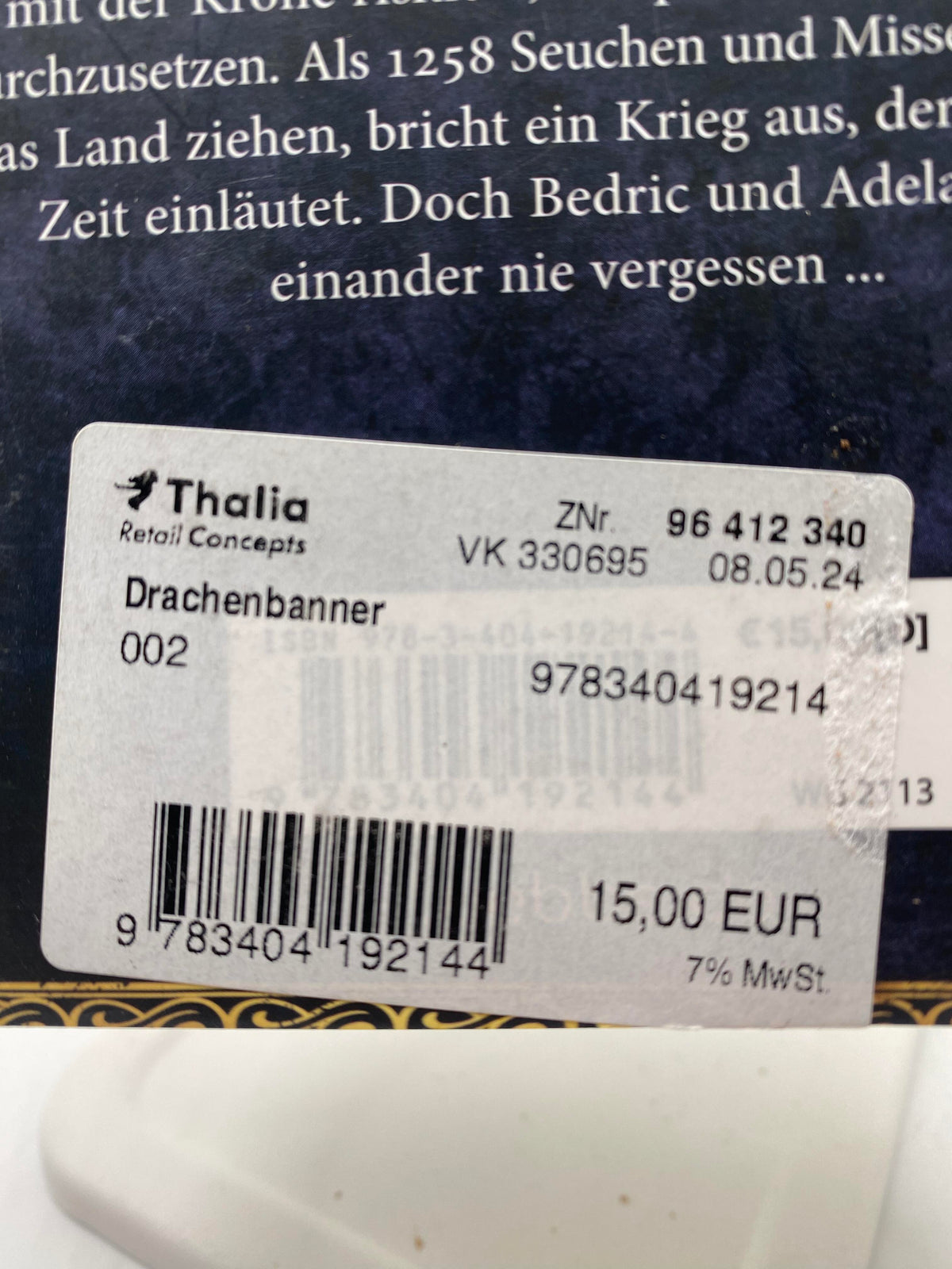 📚 Drachenbanner – Ein Waringham-Roman