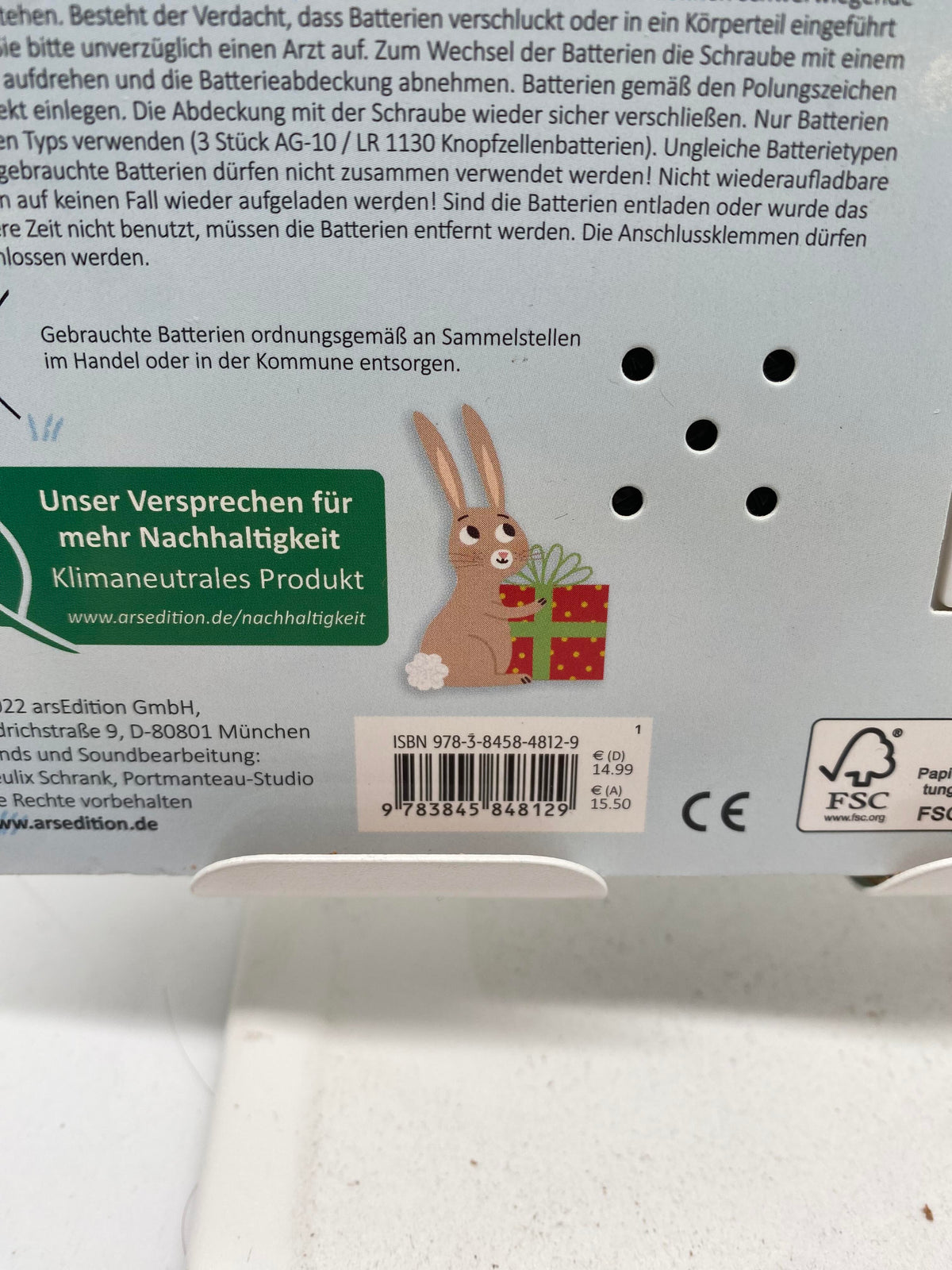 📚 Mein blinkendes Soundbuch – Weihnachten im Wald
