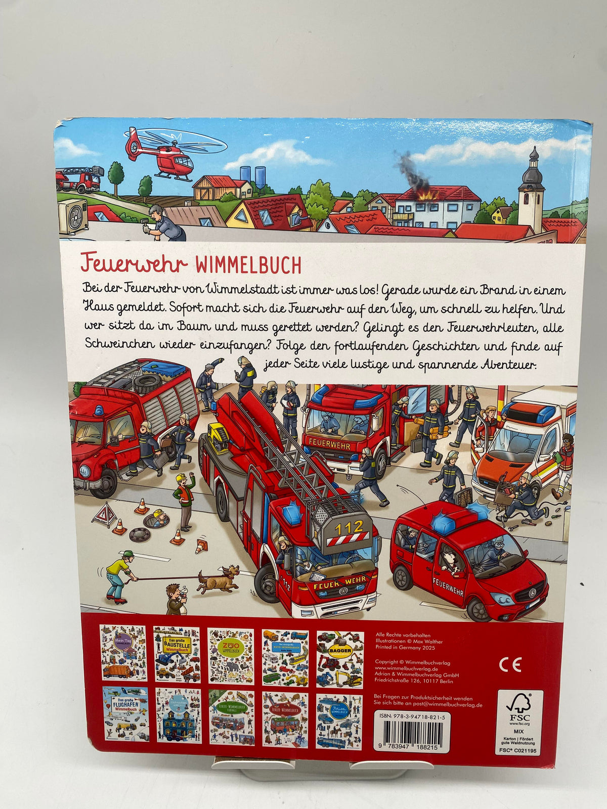 📚 Feuerwehr Wimmelbuch - Das große Bilderbuch ab 2 Jahre