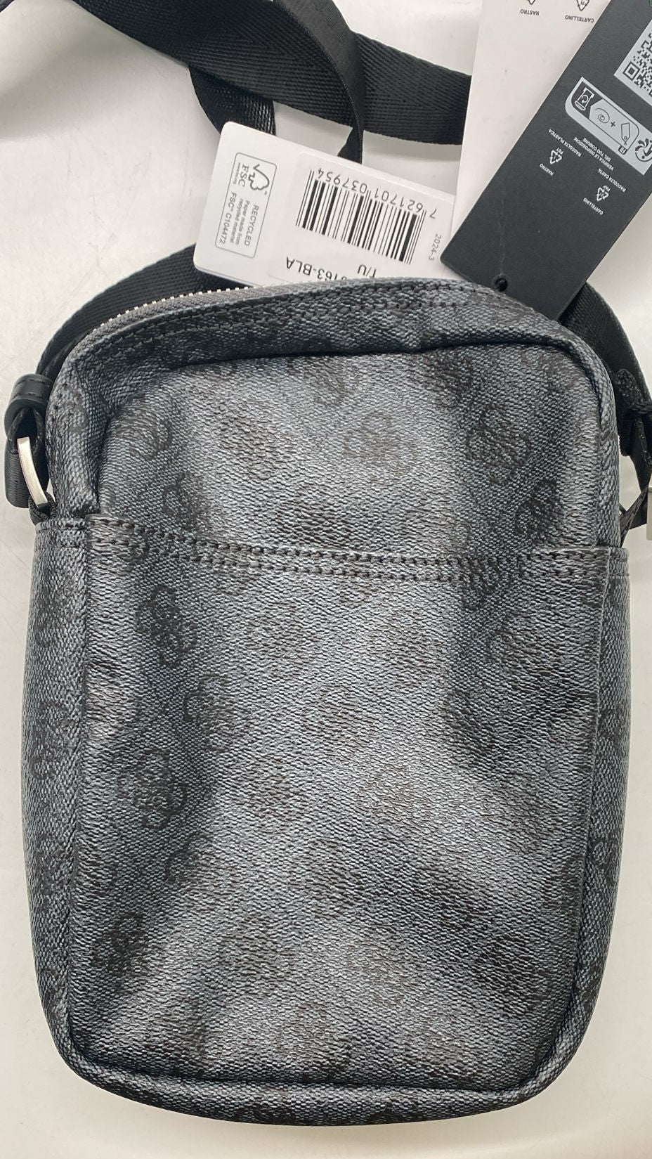 👜 Umhängetasche Vezzola Smart – ⚫ Black, NEU