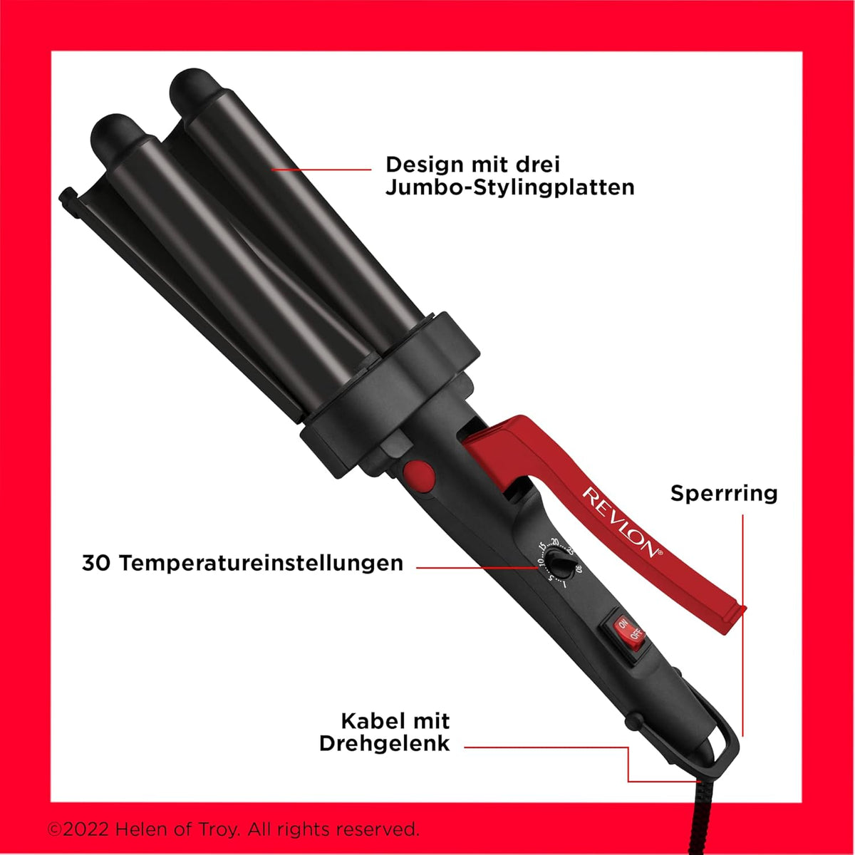 🌊 Revlon Wave Master Jumbo-Waver