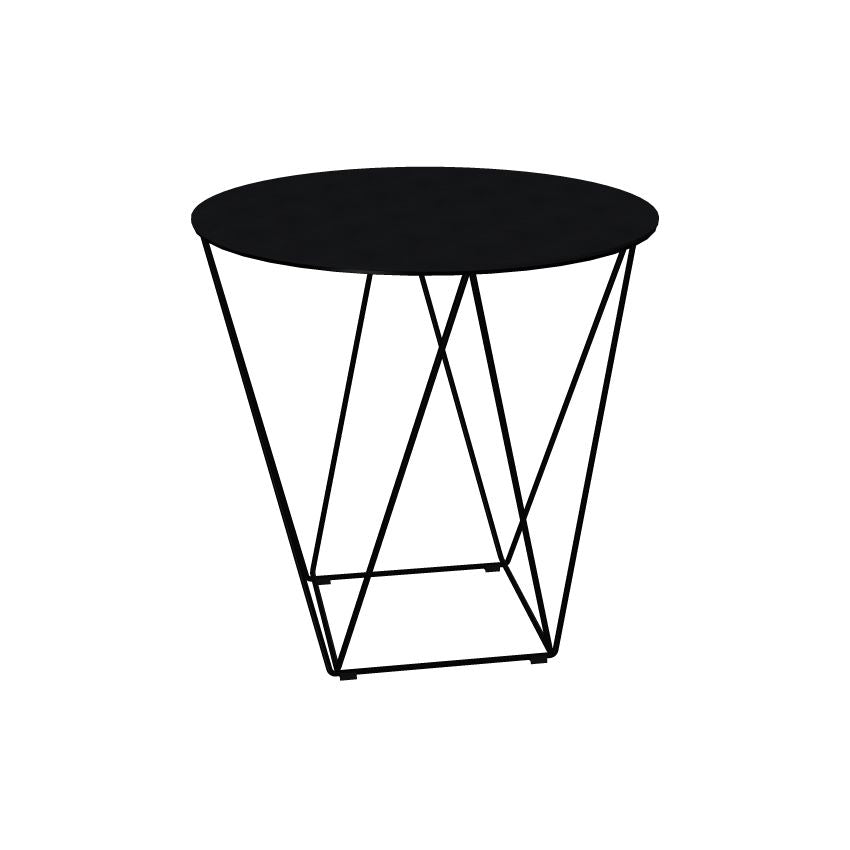 🪑 Walter Knoll Joco Saddle Beistelltisch – Ø 45 cm, Braun, Designerstück