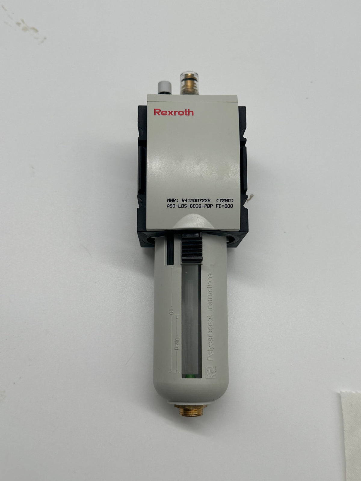 Rexroth R412007225 Pneumatischer Öler AS3-LBS-G038-PBP-LA