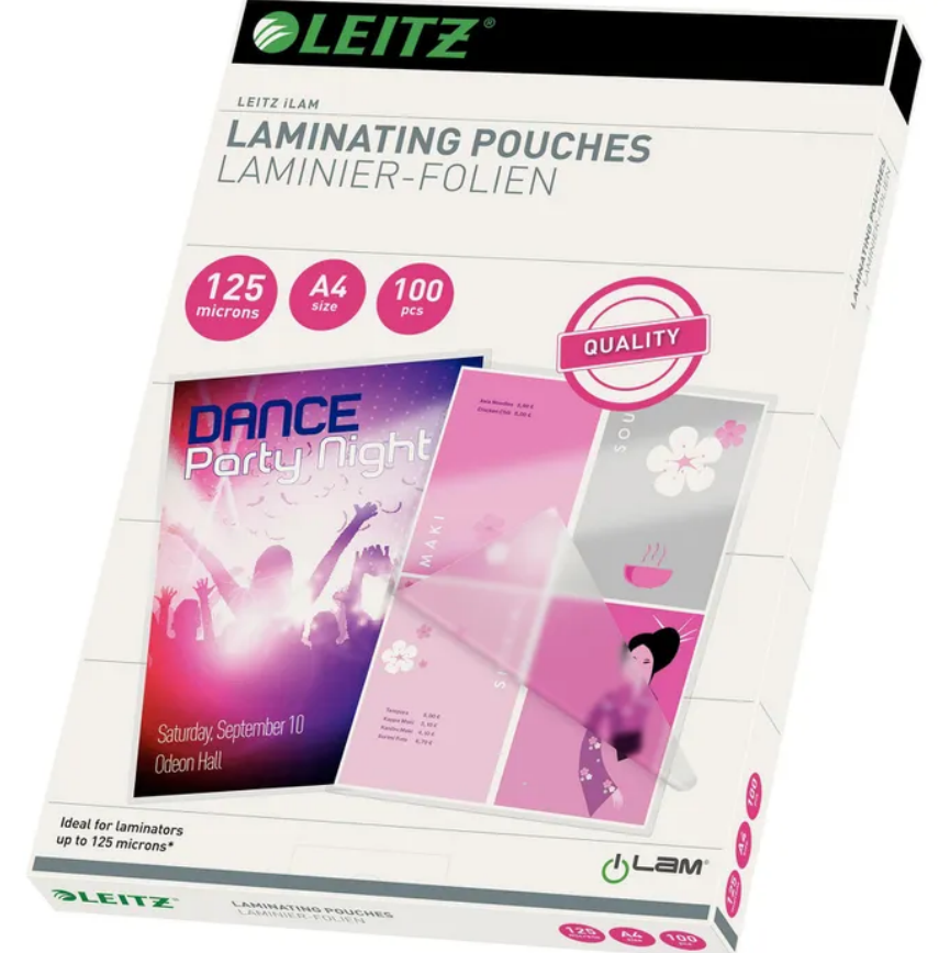 📄 Leitz 33808 iLAM Laminierfolien A4