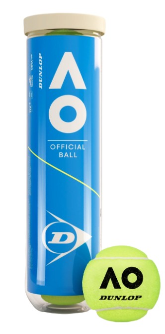 🎾 Dunlop Australian Open Tennisbälle 8er Set – 2x4 Dose Turnierqualität - neu