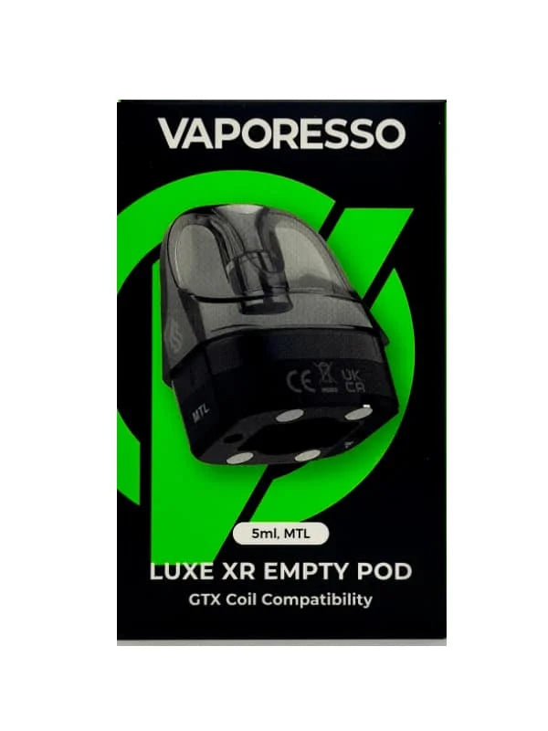 💨 Vaporesso Luxe XR Leerpods MTL – 5 ml, New Version, 2er Pack - neu