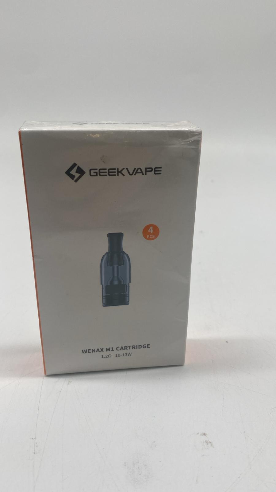 💨 GeekVape Wenax M1 Pods 1,2 Ohm – 2 ml, Leerpods, 4er Pack