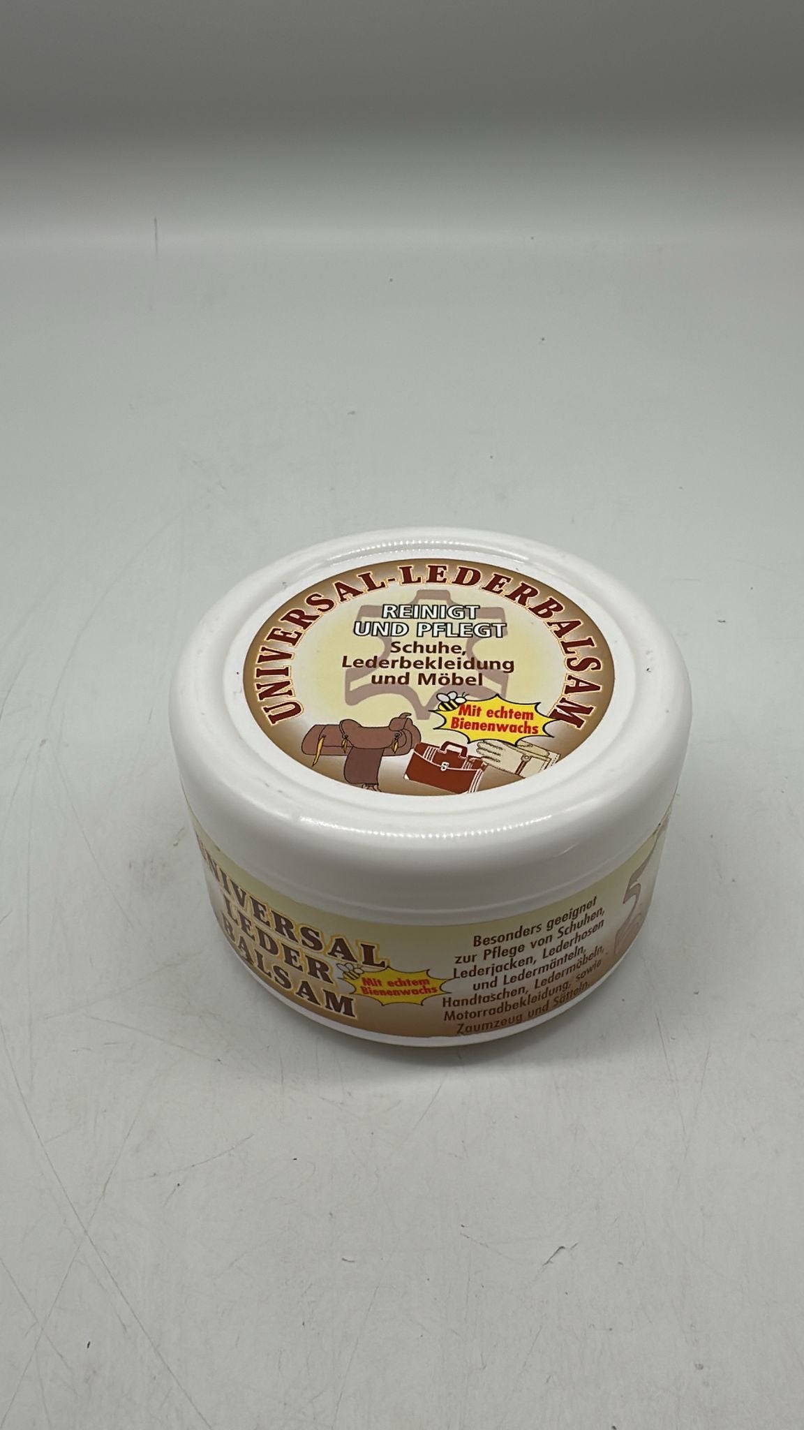 🧴 Universal Lederbalsam 250 ml – mit Bienenwachs, farblos, vom Pullach Hof, neu