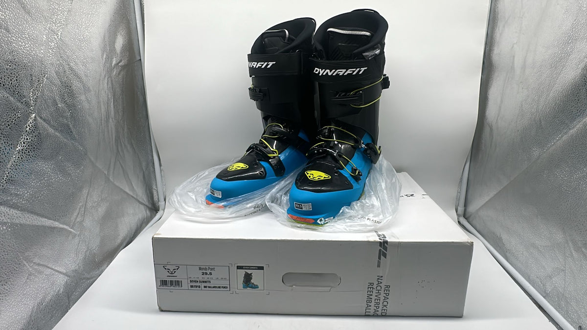 🎿 Seven Summits Tourenskischuh Herren Gr. 29,5 / UK 10 1/2 – Mallard/Lime Punch, neu
