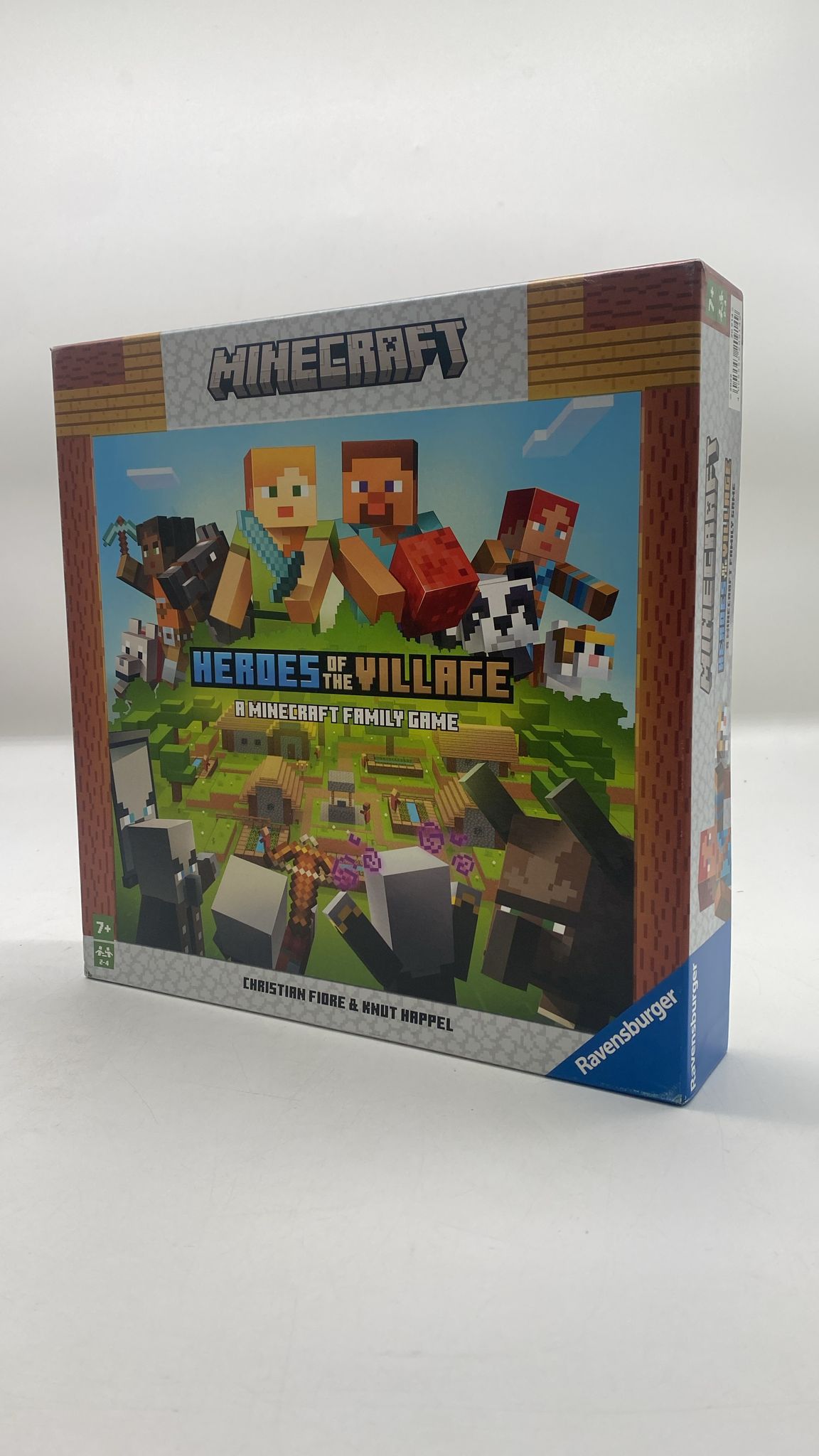 🎮 Minecraft Heroes of the Village Brettspiel – Gesellschaftsspiel ab 7 Jahre - neu