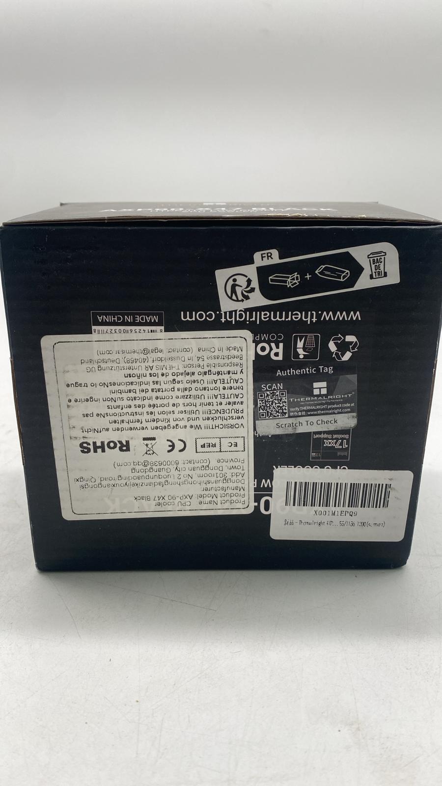 🖥️ Thermalright AXP90-X47 Black Low Profile CPU Kühler – 47mm, AM4 / Intel - neu