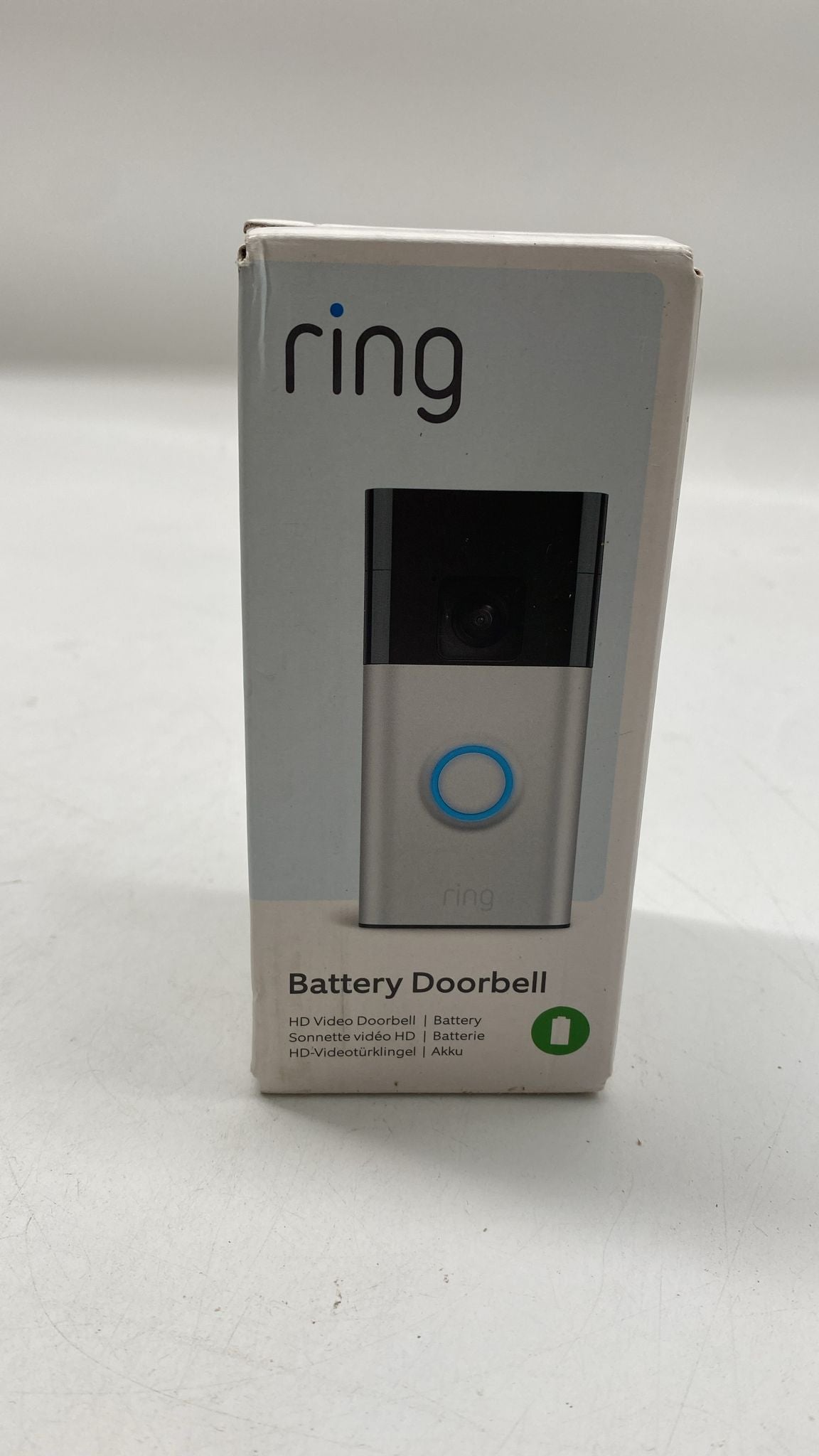 🔔 Ring Akku Videotürklingel Battery Video Doorbell Nickel matt – neu
