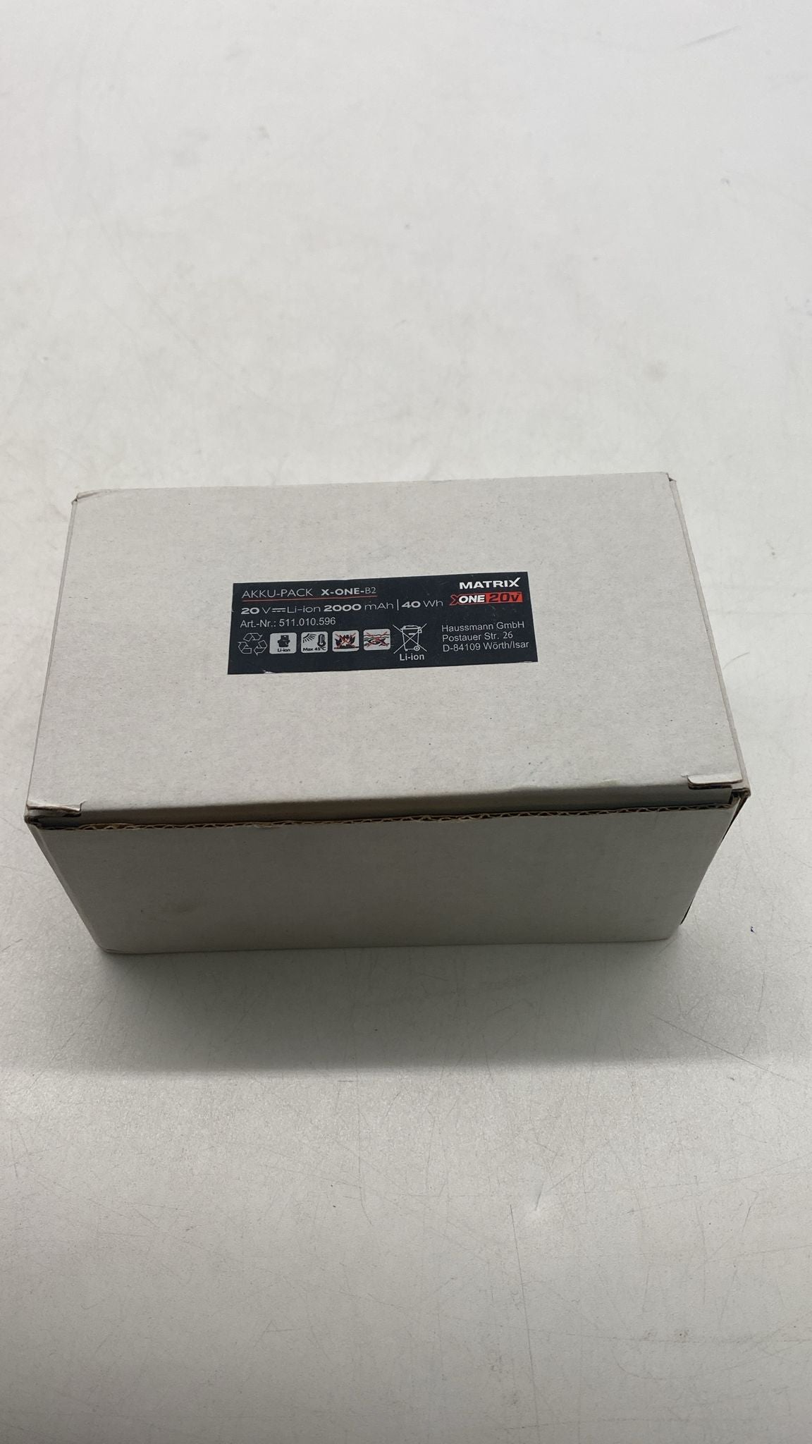 🔋 Matrix Akku B2 20V 2Ah – Ersatzakku für X-ONE & Kawasaki Power 20 - B-Ware