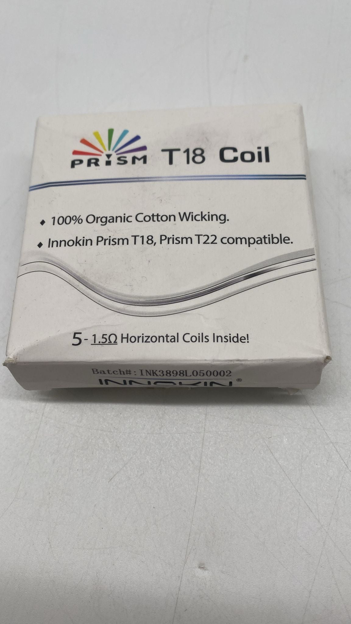 💨 INNOKIN Endura T18/T22 Coils 1,5 Ohm – Prism Verdampfer, 5er Pack - B-Ware