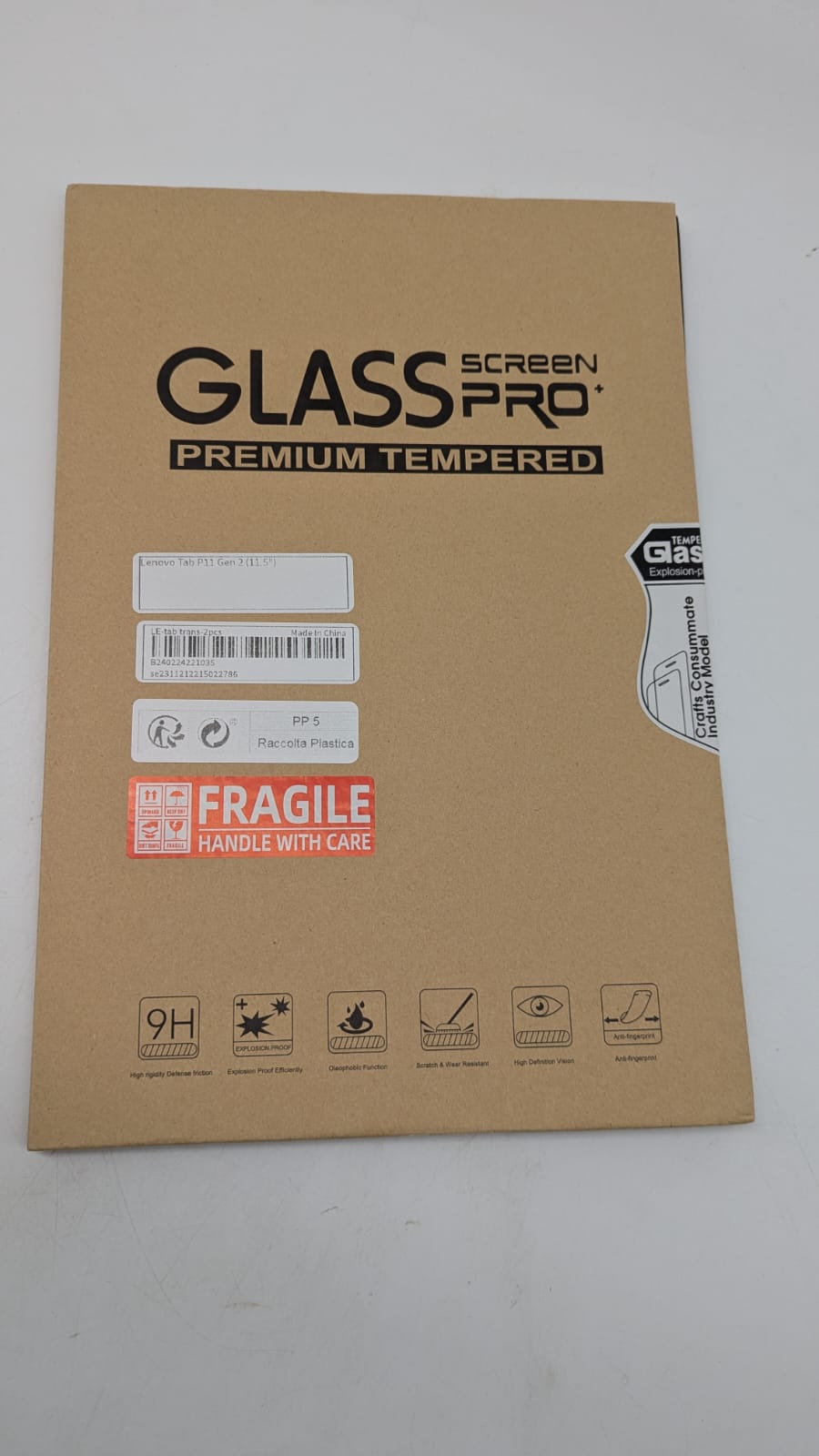 🛡️ ProCase Schutzglas Lenovo Tab P11 11,5" (2nd Gen) – 2 Stück, klar - B-Ware