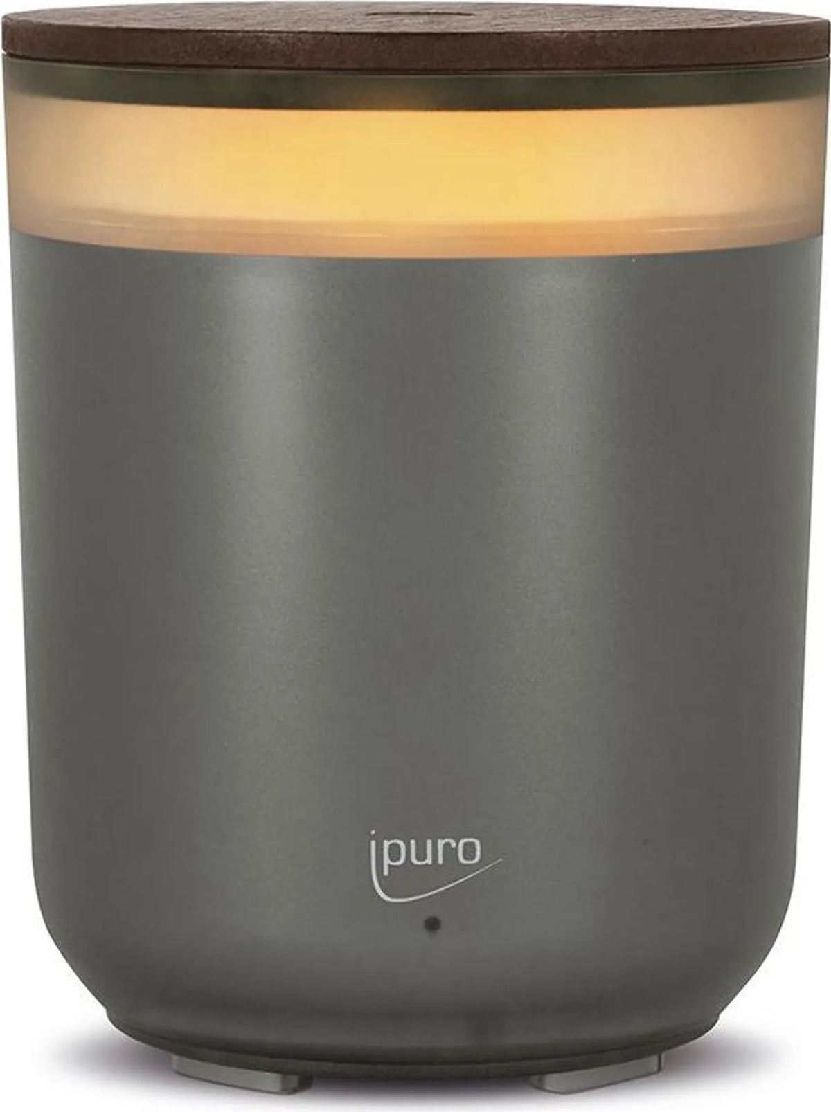 🕯️ Ipuro Air Sonic Aromakerze grau – Duftkerze Deko Kerze - neu