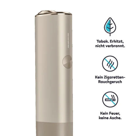 🚬 IQOS Iluma One Kit – Pebble Beige, inkl. USB-Kabel & Netzteil, B-Ware