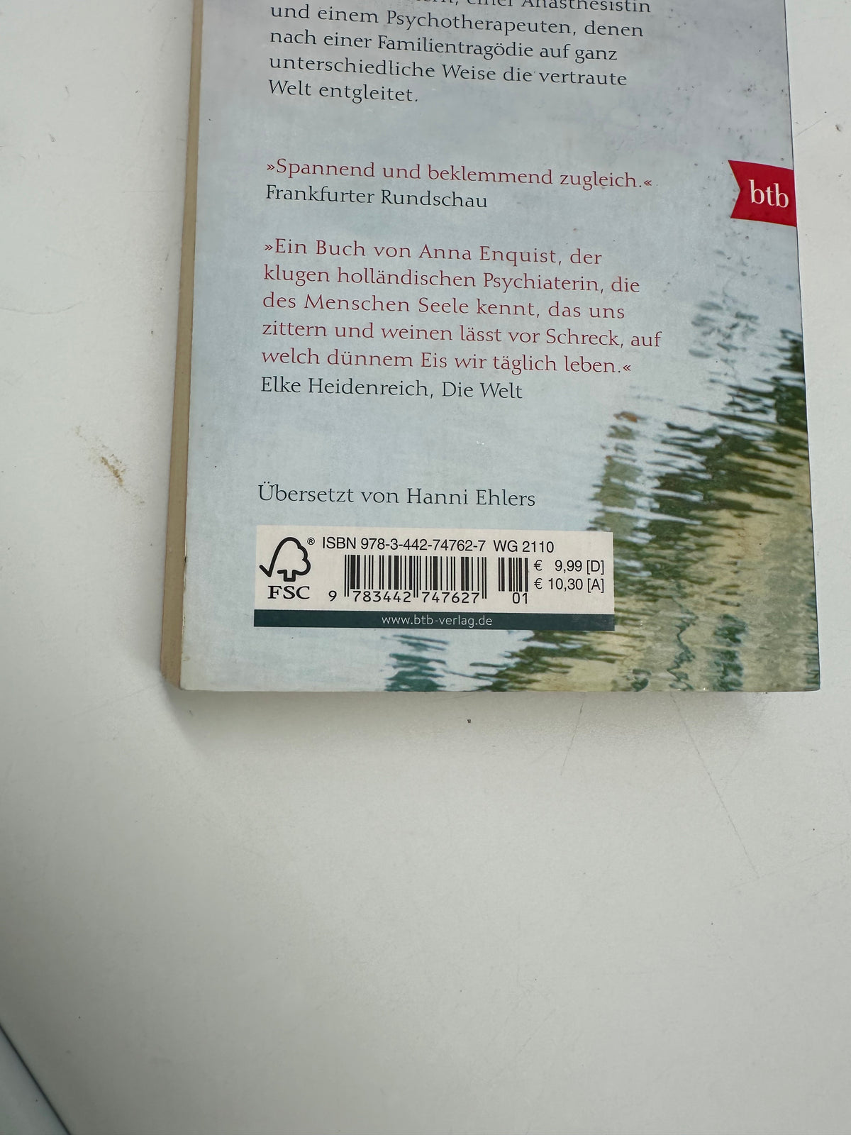 📖 Die Betäubung – Roman (Anna Enquist, btb)