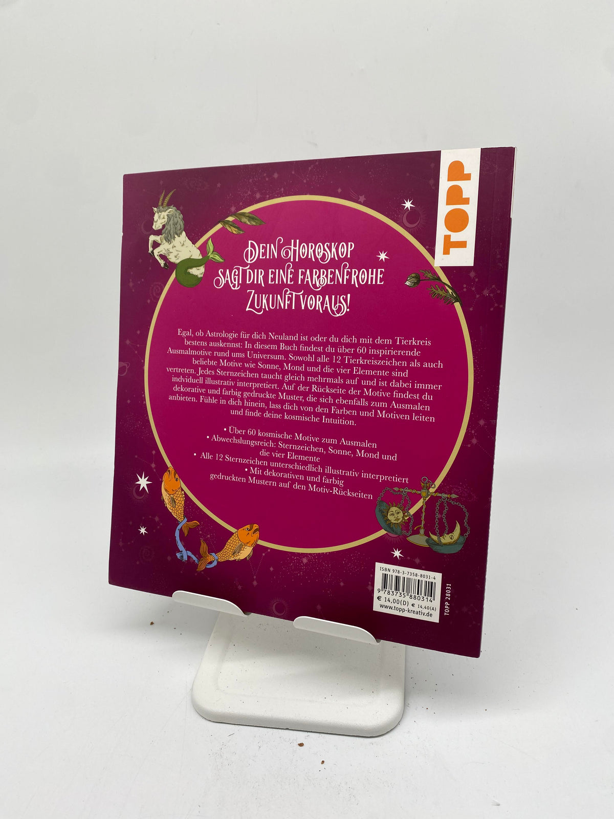 📚 Colorful Spirit - Das Sternzeichen-Ausmalbuch – Ausmalen und entspannen. Über 60 faszinierende Motive zum Ausmalen: Sternzeichen, Sonne, Mond und die vier Elemente