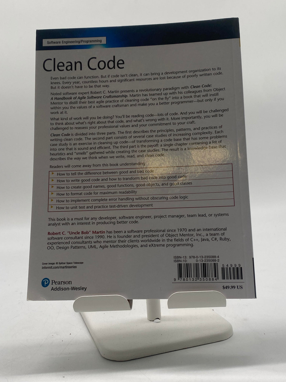 📚 Clean Code: A Handbook of Agile Software Craftsmanship