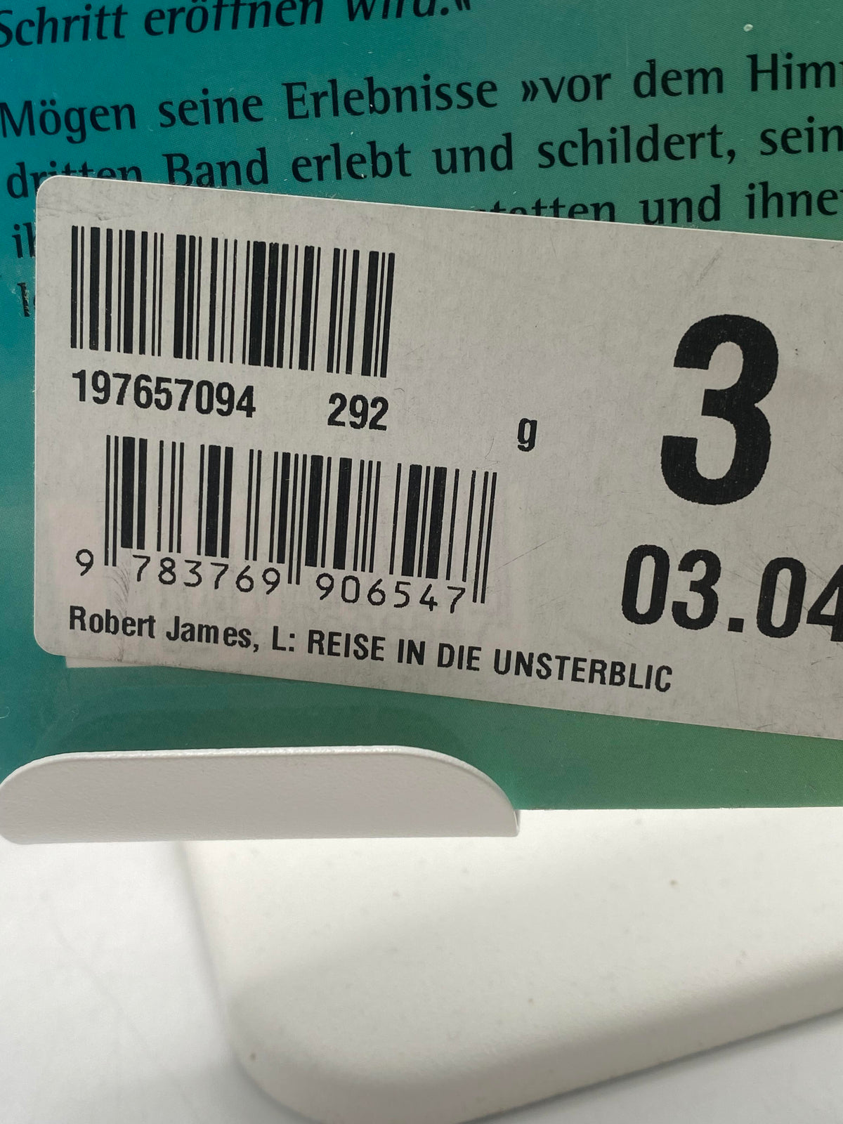 📚 Reise in die Unsterblichkeit / Reise in die Unsterblichkeit