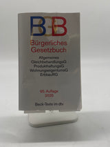 📚 Bürgerliches Gesetzbuch 95. Auflage 2025