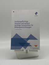 📚 Aushangpflichtige Gesetze und weitere wichtige Vorschriften für Bildungseinrichtungen
