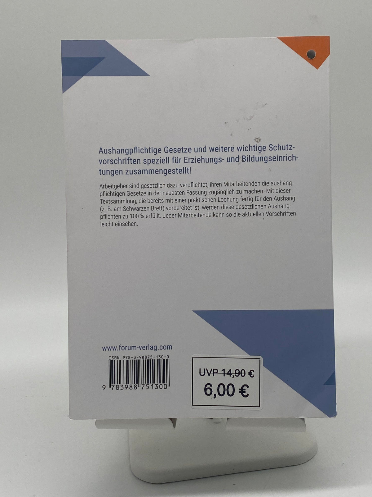 📚 Aushangpflichtige Gesetze und weitere wichtige Vorschriften für Bildungseinrichtungen