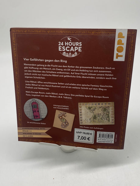 📚 24 HOURS ESCAPE – Das Escape Room Spiel: Escape the Ring. Flucht der Gefährten
