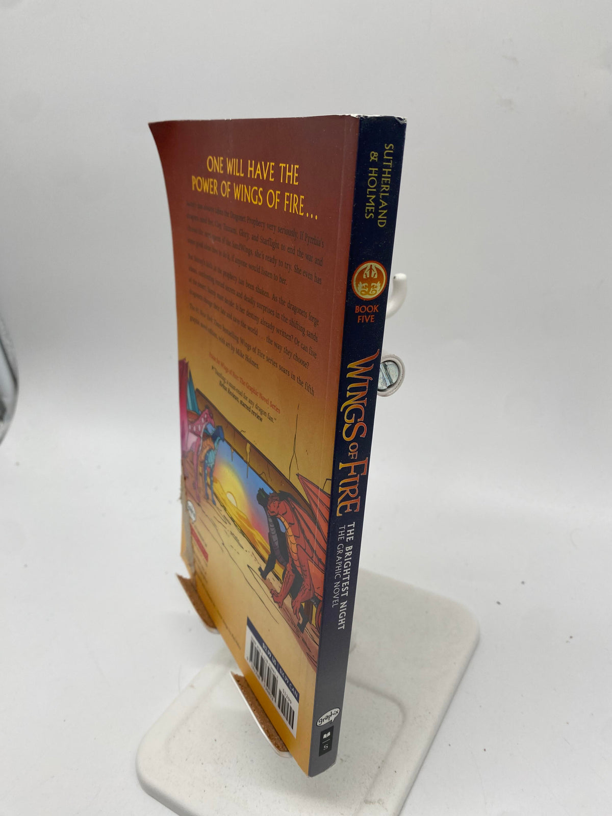 📚 The Brightest Night (Wings of Fire Graphic Novel 5)