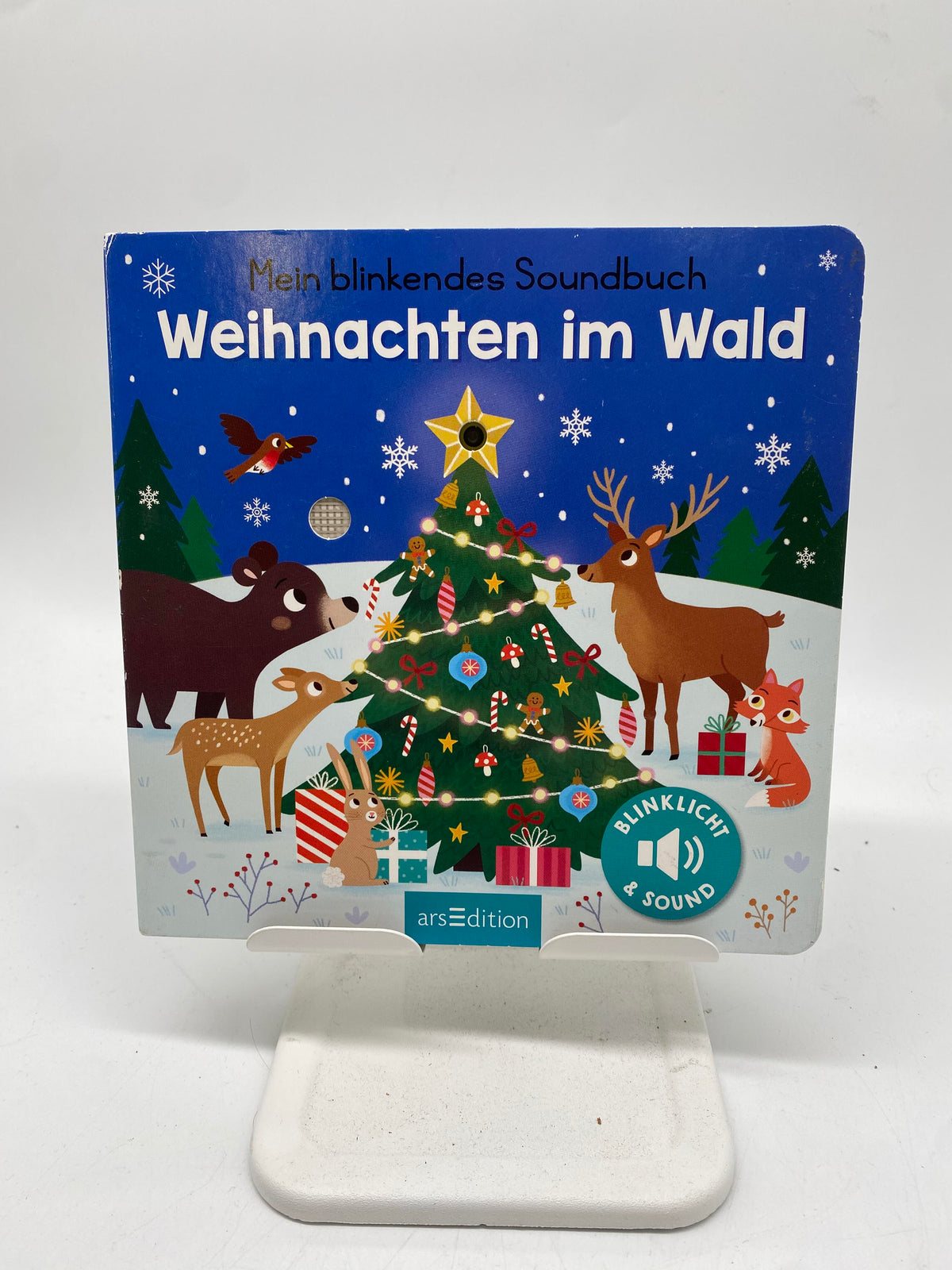 📚 Mein blinkendes Soundbuch – Weihnachten im Wald