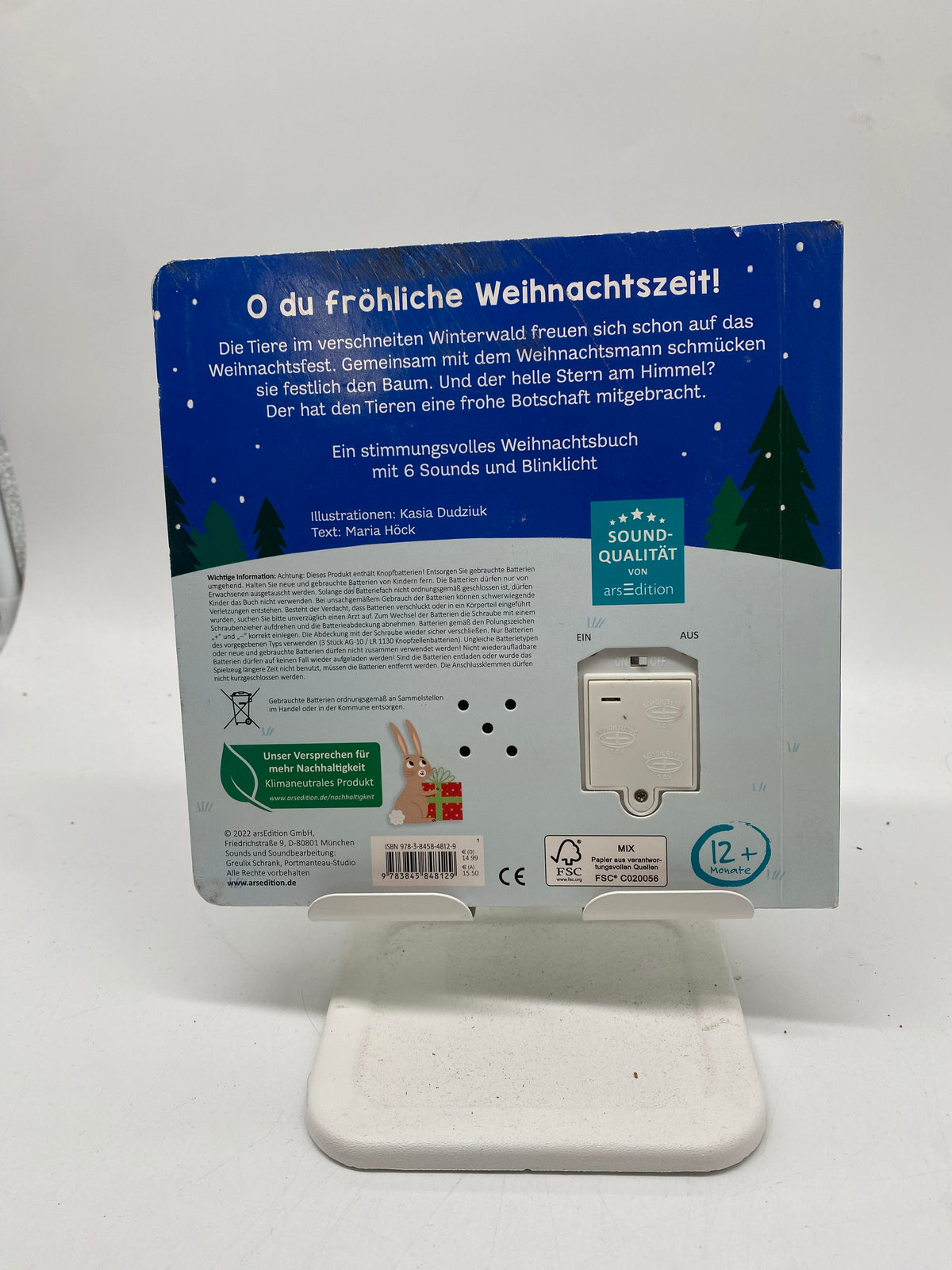 📚 Mein blinkendes Soundbuch – Weihnachten im Wald