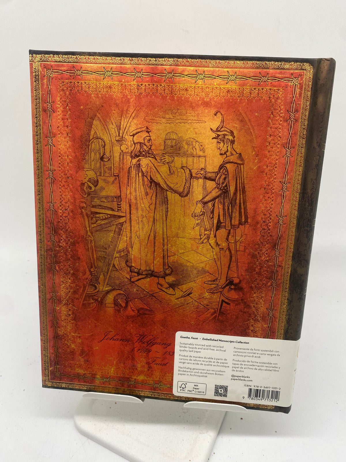 📚 Goethe, Faust (Embellished Manuscripts Collection) Ultra Lined Hardcover Journal