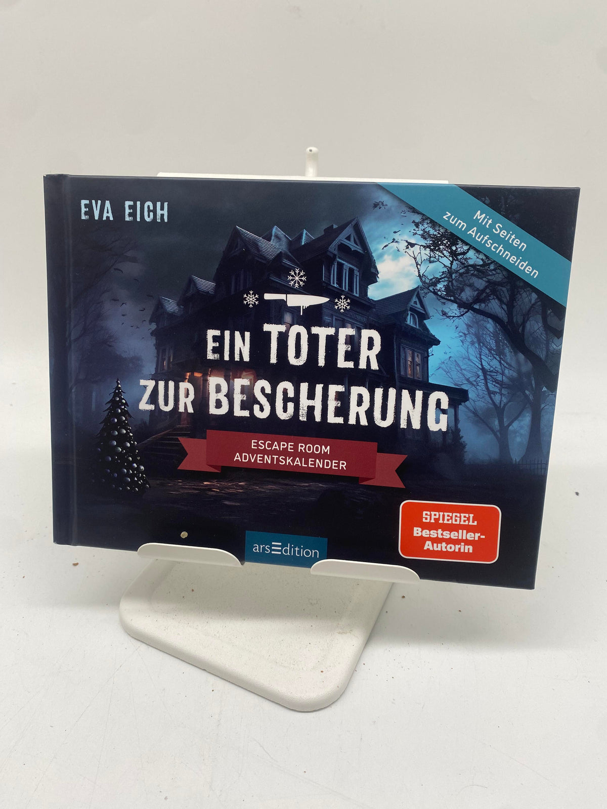 📚 Ein Toter zur Bescherung Ein Escape-Room-Adventskalender zum Aufschneiden