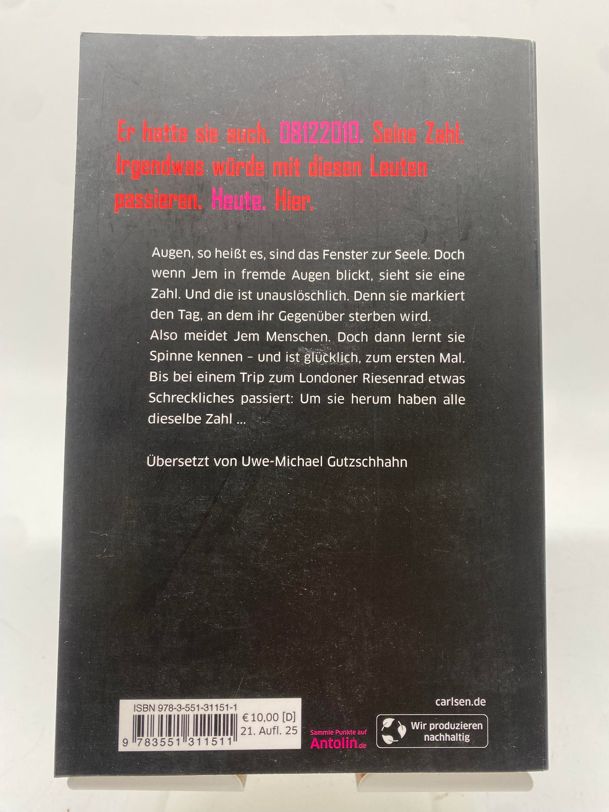 📚  Blick ins Buch Numbers - Den Tod im Blick (Numbers 1)