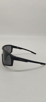 🕶️ Hurricane Black – Sport-Sonnenbrille – Schwarz