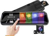 🚗 BEUTEE 10" Spiegel Dashcam 1080P – Dual Kamera DVR mit Rückfahrkamera - B-Ware