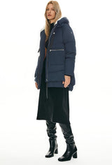 🧥 Orolay Winterjacke Damen Blau XXXL