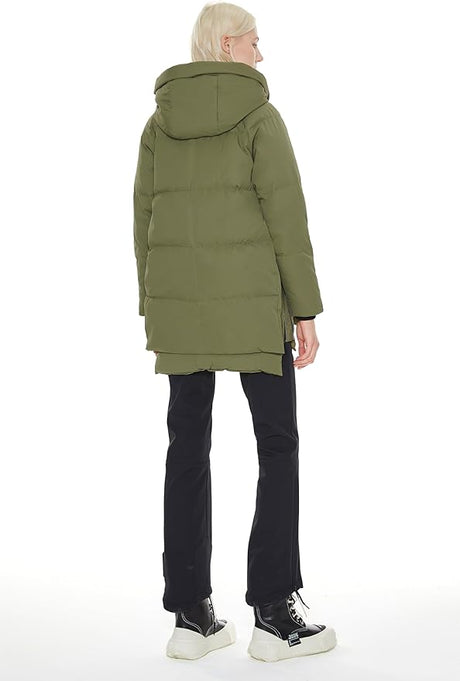 🧥 Orolay Winterjacke Damen Grün M