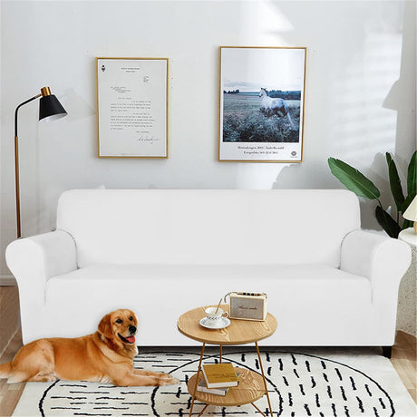 🛋️ YSTELLAA Samt Sofaüberzug 2 Sitzer