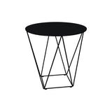 🪑 Walter Knoll Joco Saddle Beistelltisch – Ø 45 cm, Braun, Designerstück