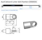 Gasdruckfeder Stabilus Lift-O-Mat 082643 0050N