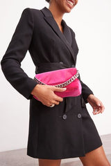 🌟 Next Velvet Chain Bag – B-Ware