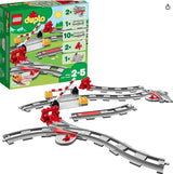 🚂 LEGO DUPLO 10882 Eisenbahn Schienen Set – mit Signalstein, 23 Teile, neu