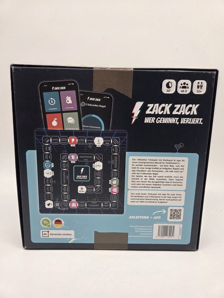 🍻 Zack Zack – Wer gewinnt, verliert! | Trinkspiel (B-Ware)