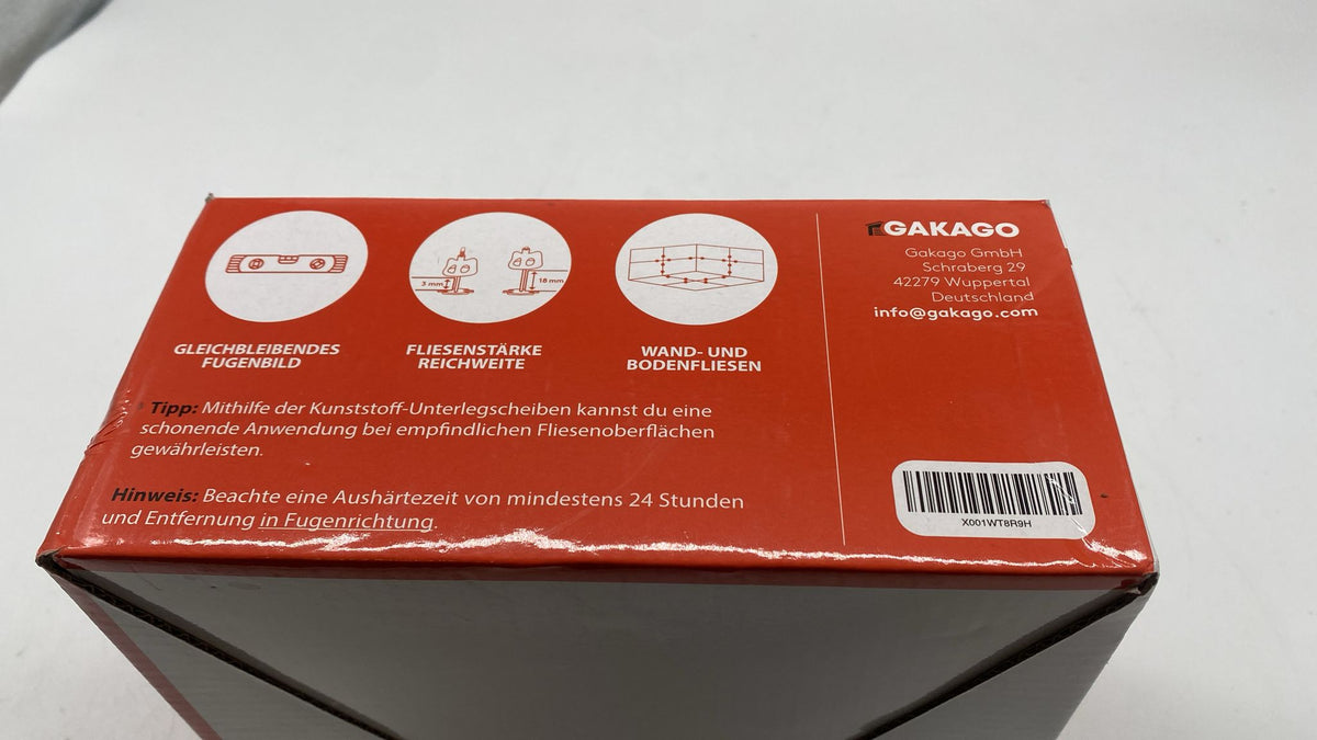 🧱 Fliesen Nivelliersystem 200x 2 mm – Gewindelaschen für 3–18 mm Fliesen - B-Ware