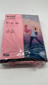 📄 inapa tecno Colors A4 Druckerpapier 80g/m² – 500 Blatt, hellrosa, neu