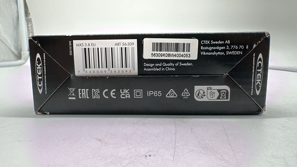 🔋 CTEK MXS 3.8 – 12V Batterieladegerät mit Erhaltung & Winterprogramm, neu